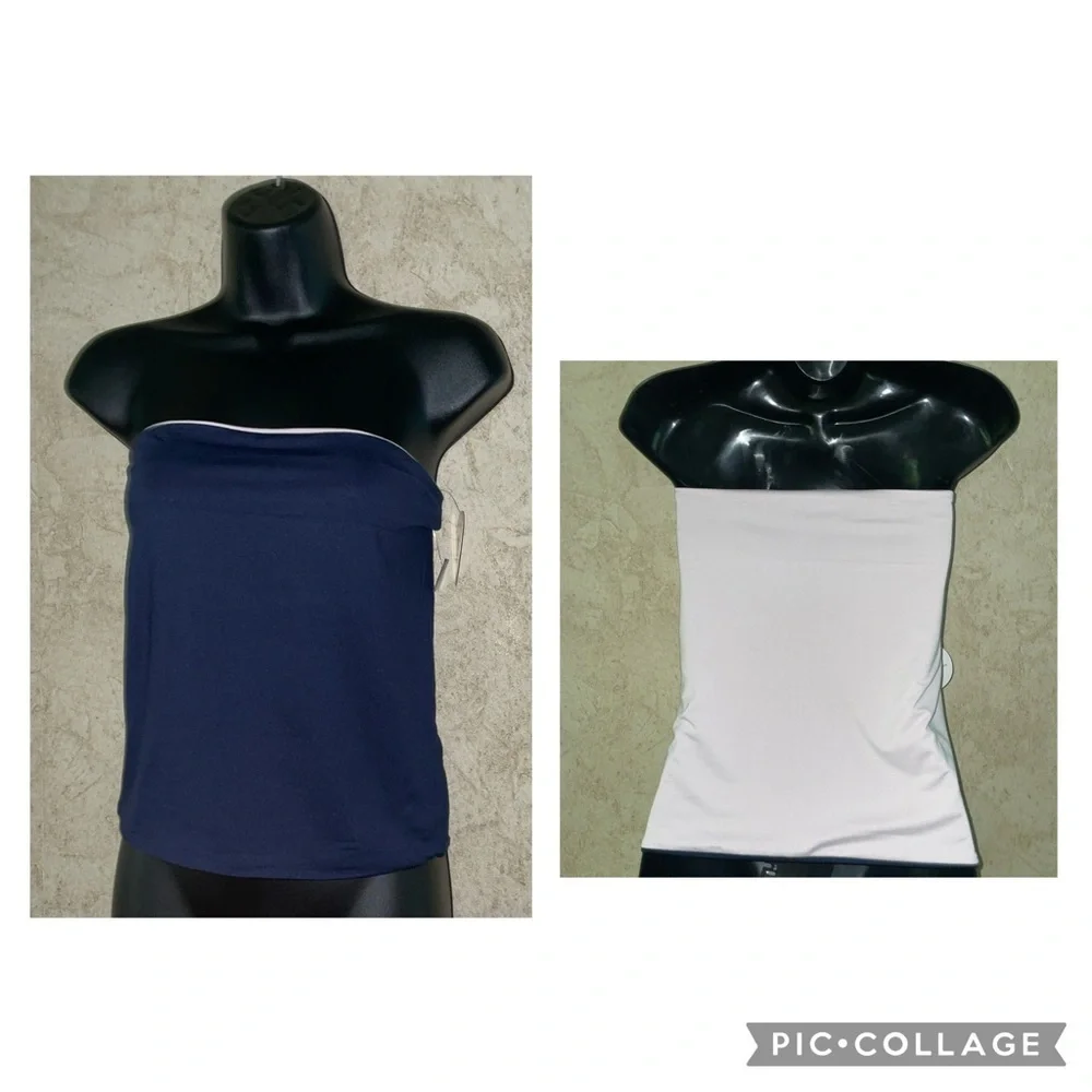 Joie & Joy Reversible Strapless Tank
